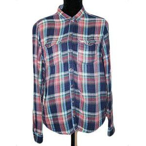 A&F Button Up Long Sleeve Cotton Shirt